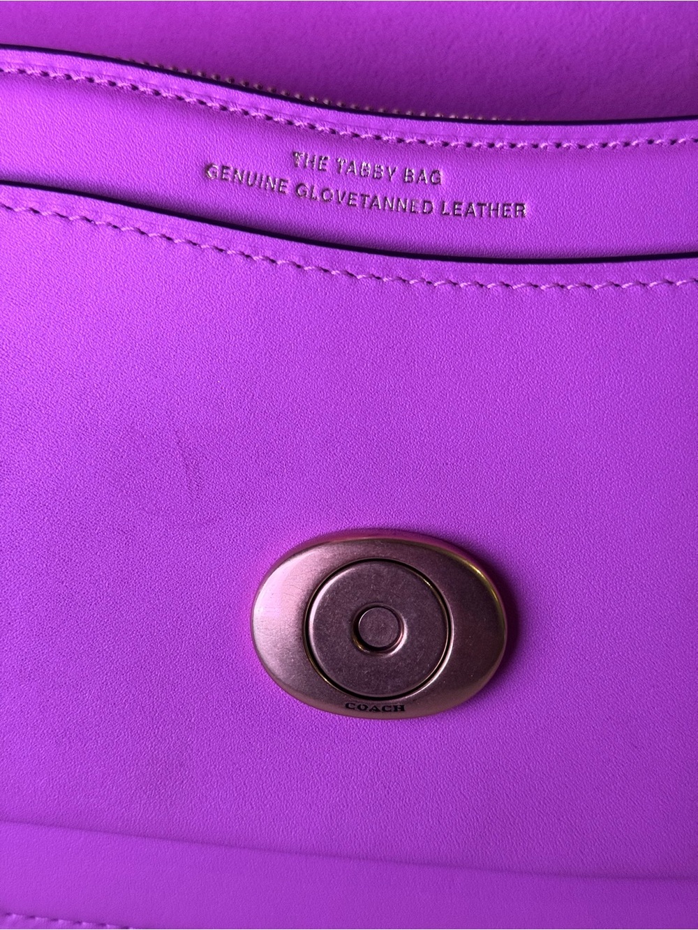 Coach Twisted Tabby Pink Bag - Picture 6 of 10
